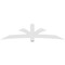 Ekena Millwork Davenport Architectural Grade PVC Gable Bracket, 108"W x 27"H x 4"D x 6"F, 6/12 Pitch GBP108X27X0406DAV00 - alternate 5